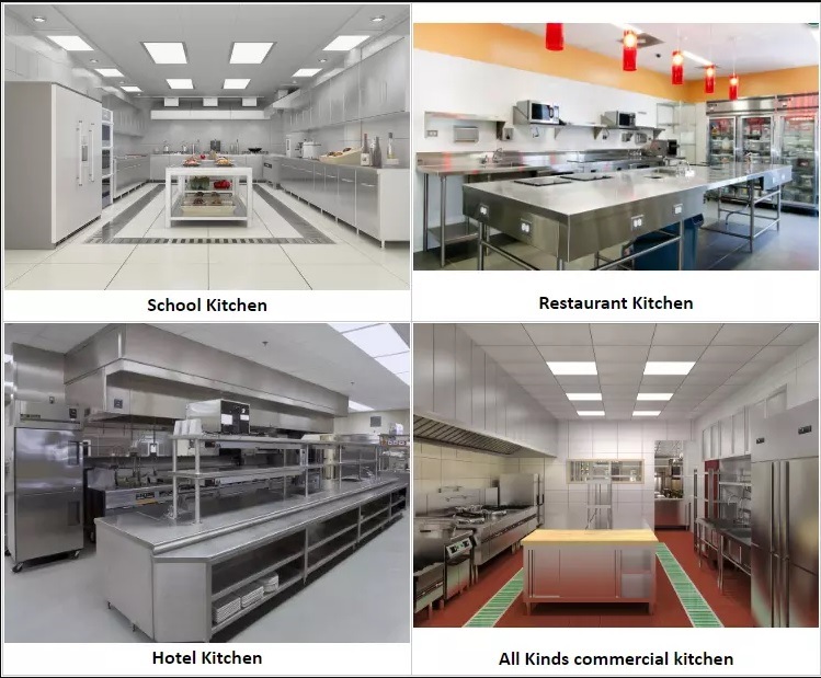 304 Stainless Steel Commercial Refrigeration Equipment Restaurant Kitchen Freezer Refrigerator 304 Stainless Steel Commercial Refrigeration Equipment Restaurant