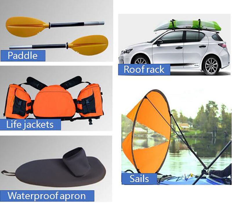 Hot Sale Double Sit in Sea Kayak Ocean Kayak LLDPE or HDPE Material