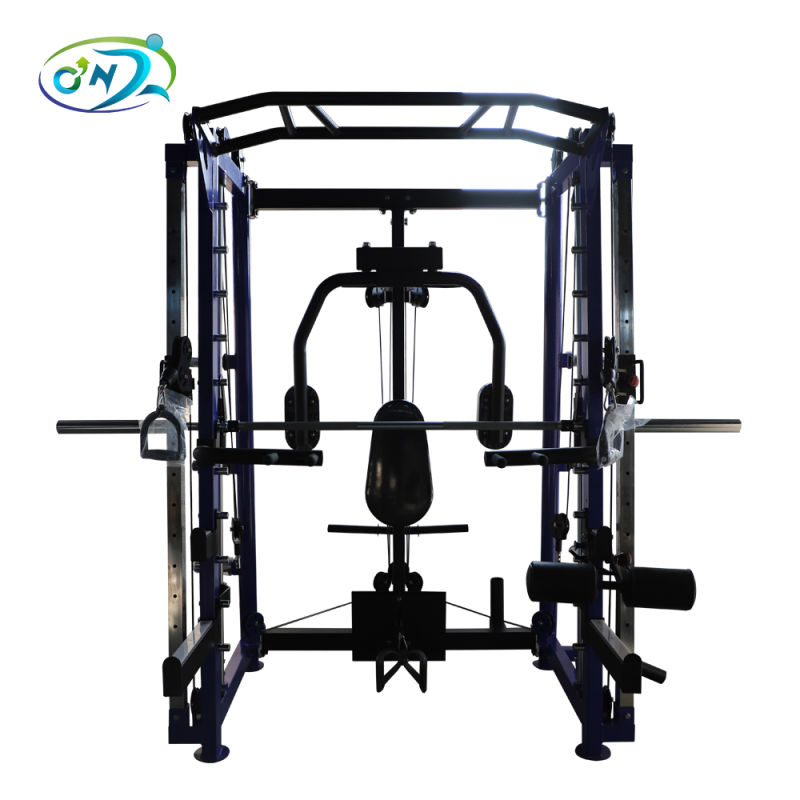 Ont-R22 Indoor Commercial Smith Power Rack with Rear Delt & Pec Fly