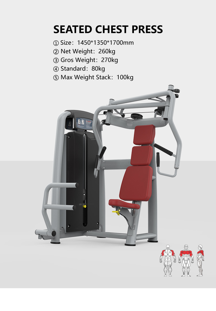 Hot Sale Seat Chest Press/Fitness Equipment /Gym Machine (BFT2008)