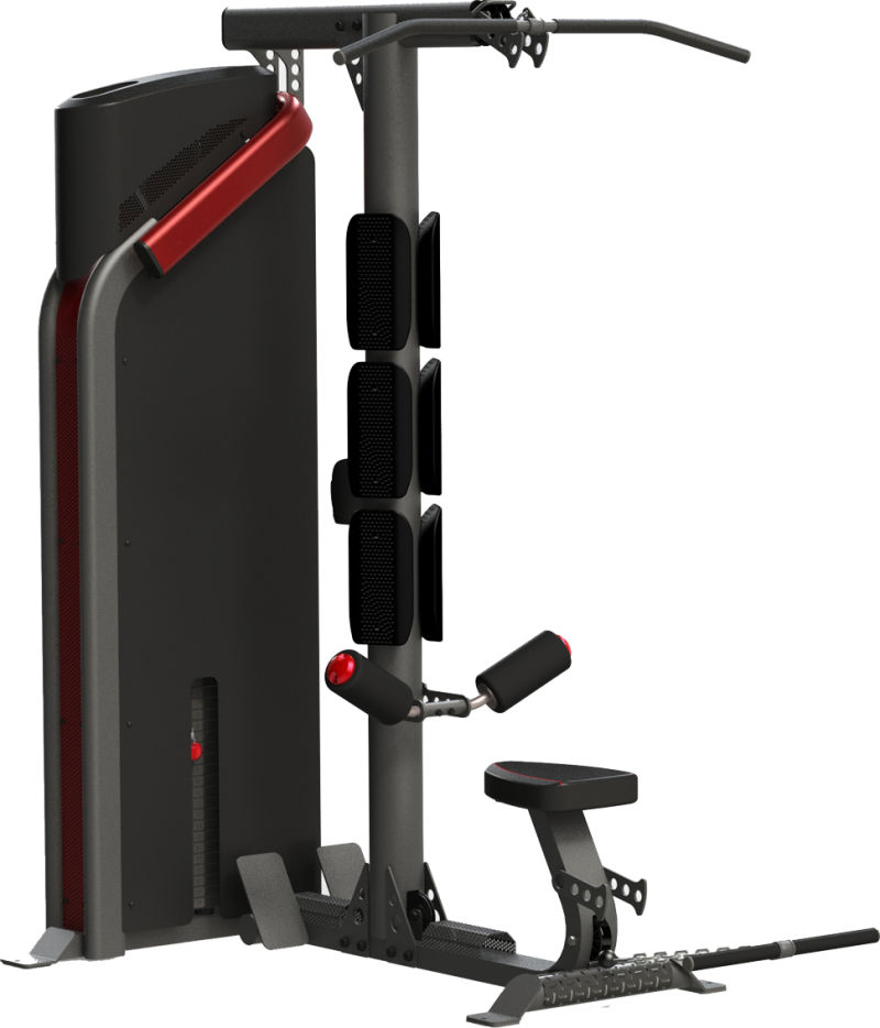 Fashion Commercial Multi Function Lat Pulldown & Low Row Gym Equipment