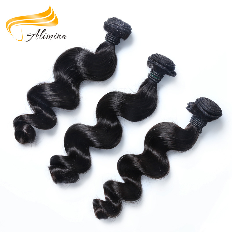 Factory Price Natural Color Wholesale Indian Human Hair Extension