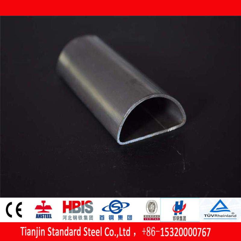 Welded S235jr S235j2 Elliptical Steel Pipe for Building