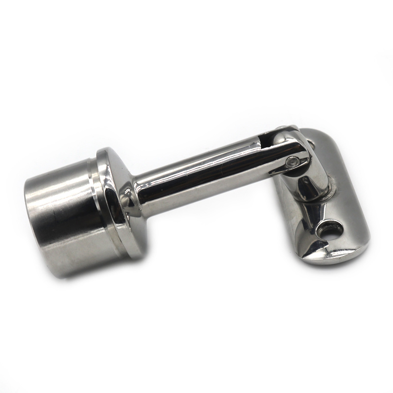 Round Stair Adjustable Wall Mounted Stainless Steel Handrail Bracket