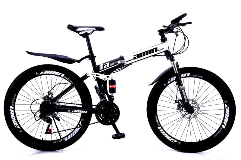 Carbon 26 Inch Folding Bike Sport Mountain Bicycle