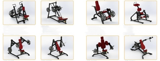 Bicep Curl & Tricep Curl Fitness Gym Equipment for Exercising (AXD-5085)