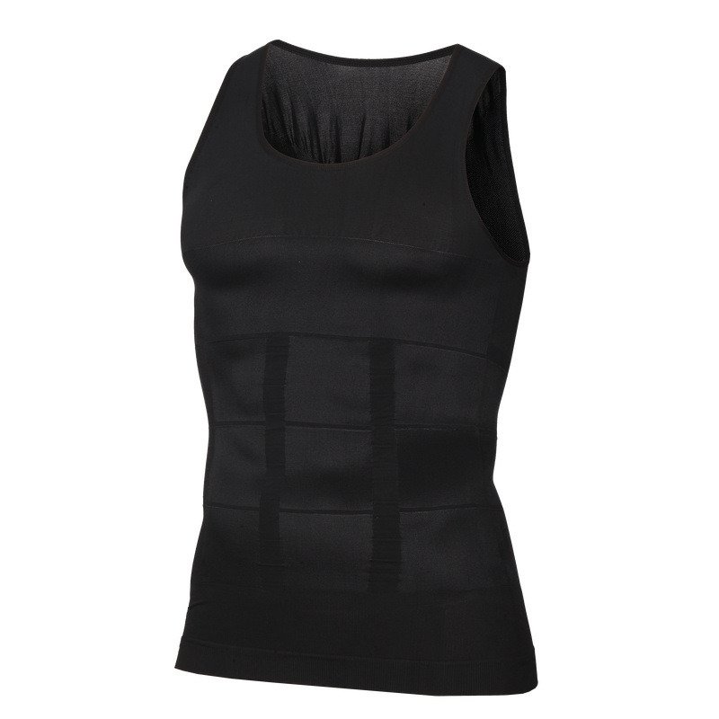 Men's Slimming Body Shapewear Abdomen Tummy Belly Control Slim Waist Trainer Vest