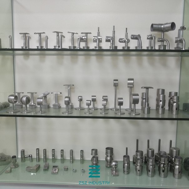 Stainless Steel Stair Railing Support Adjustable Mounting Bracket for Handrail Support