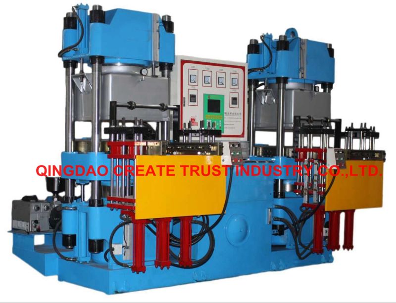 Hot Sale Full Automatic Rubber Moulding Press with Two Station