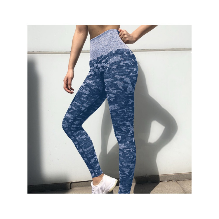 Seamless Sublimation Cropped Ladies Fitted Tight Gym Capri Pants - Women Gym Wear