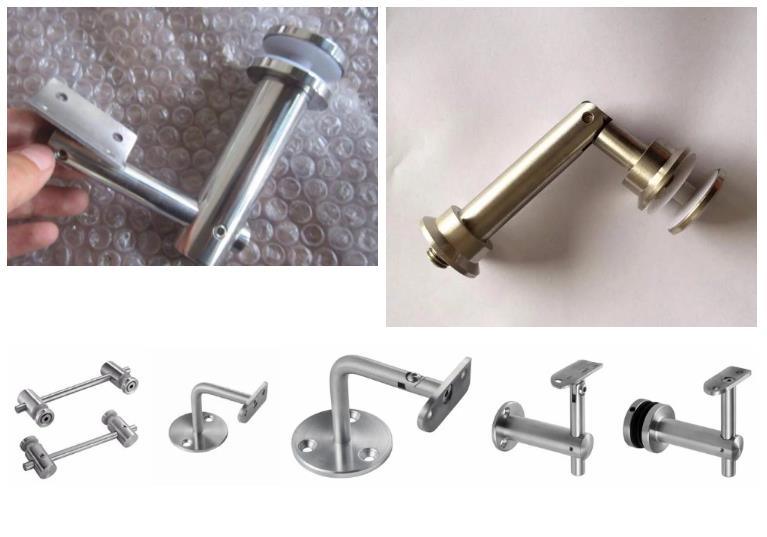 Adjustable Stainless Steel Handrail Support for Stair Handrail Bracket