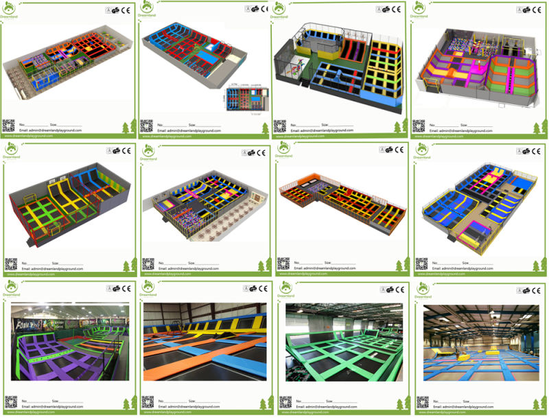 Playground Sports Equipment Kids Indoor Free Jumping Trampoline Park Commercial Customized Design Trampoline