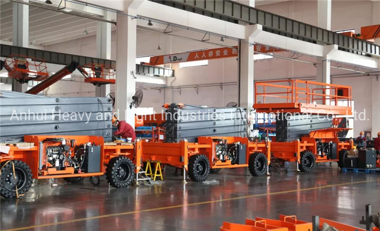 Self-Propelled Lift Platform Jcpt2223rtb Lifting Height Hydraulic Scissor Lift