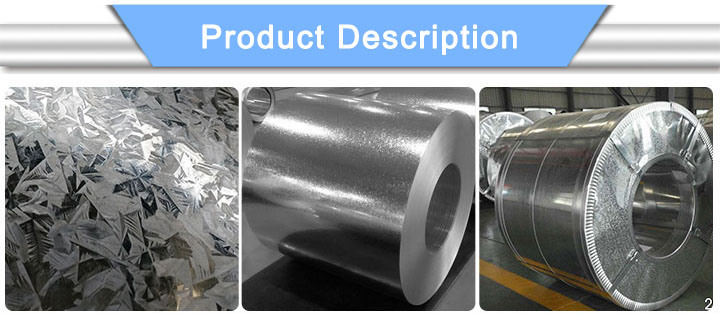 Hot-DIP Galvanized Steel Coil and Hx340lad Z100MB Galvanized Steel Coil