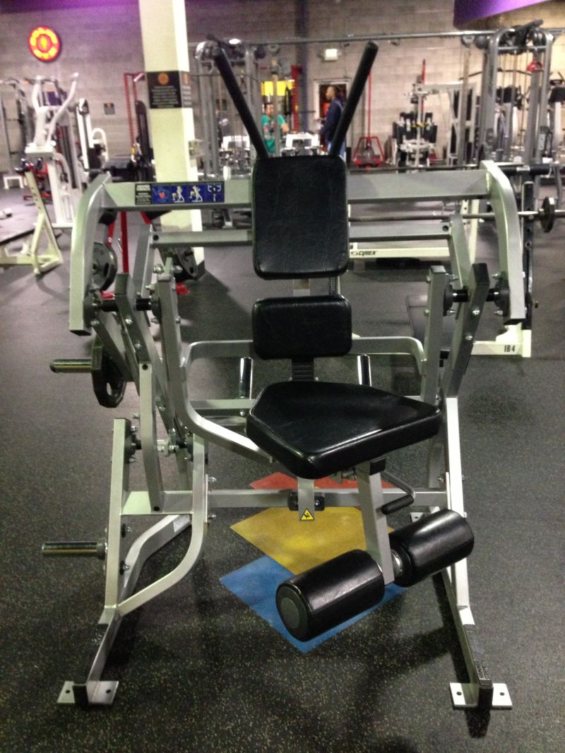Gym Equipment Hammer Strength Plate Loaded Abdominal Oblique Crunch