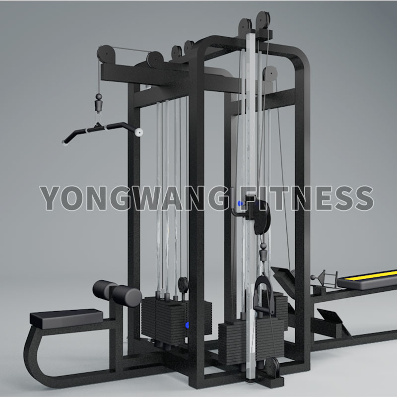 Multi 3 Station /Commercial Gym Equipment Life Fitness Machine 3 Station Multi /3 Multi Station Training Group