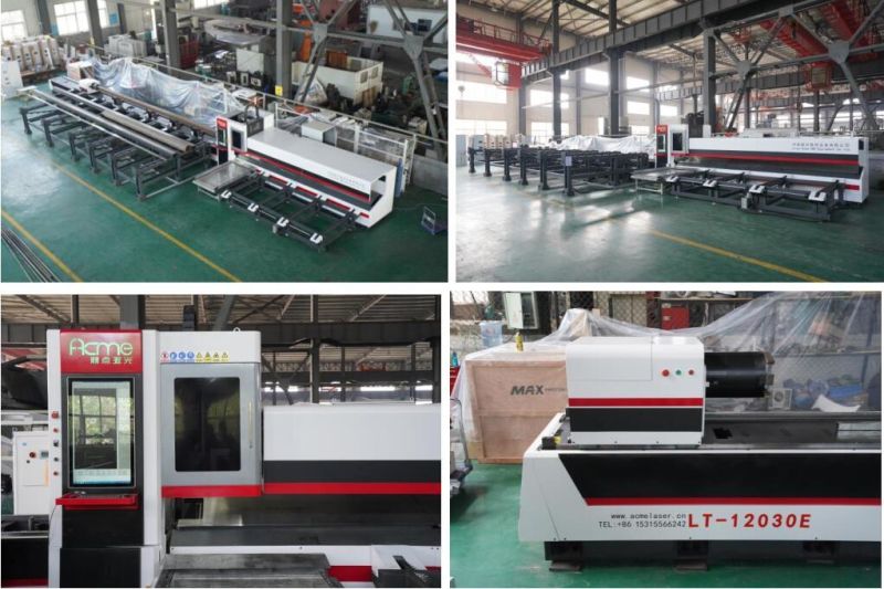 Automatic Loading Fiber Laser 6m 8m 9m 10m 12m Metal Tube Cutting Machine Sports Equipment