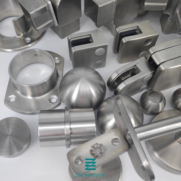 Stainless Steel Stair Railing Support Adjustable Mounting Bracket for Handrail Support