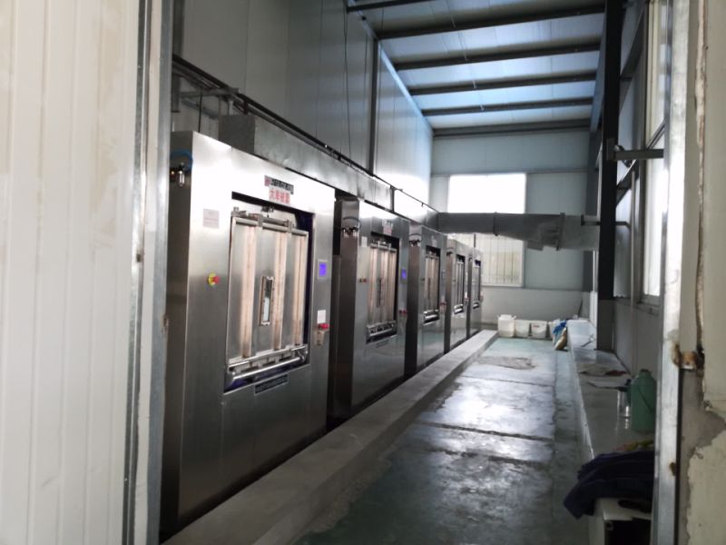 Pharmaceutial Factory Working Uniform Barrier Laundry Machine 50kgs