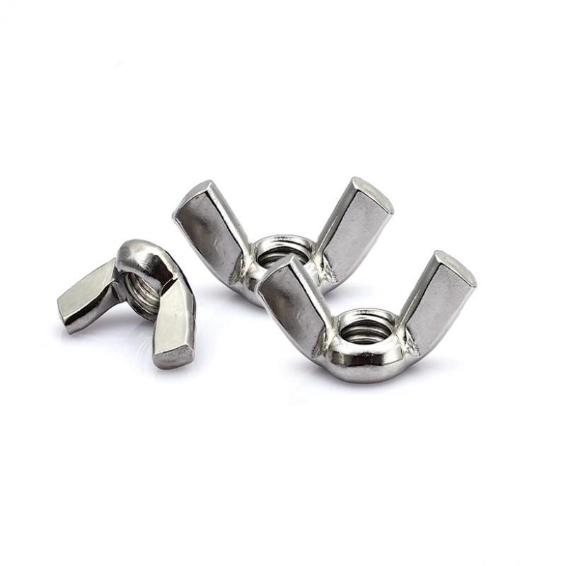 DIN 315 Butterfly Wing Nut China Factory Direct Sale Ss 304 Thumb Nuts Butterfly Wing Nut
