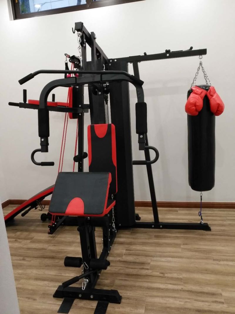 Home Gym 3 Station Multi Gym Fitness Machine Equipment