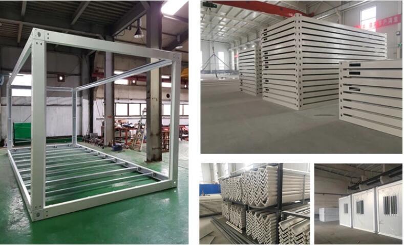 Living Knock Down Residential Philippines Prefabricated Flat Pack Container House