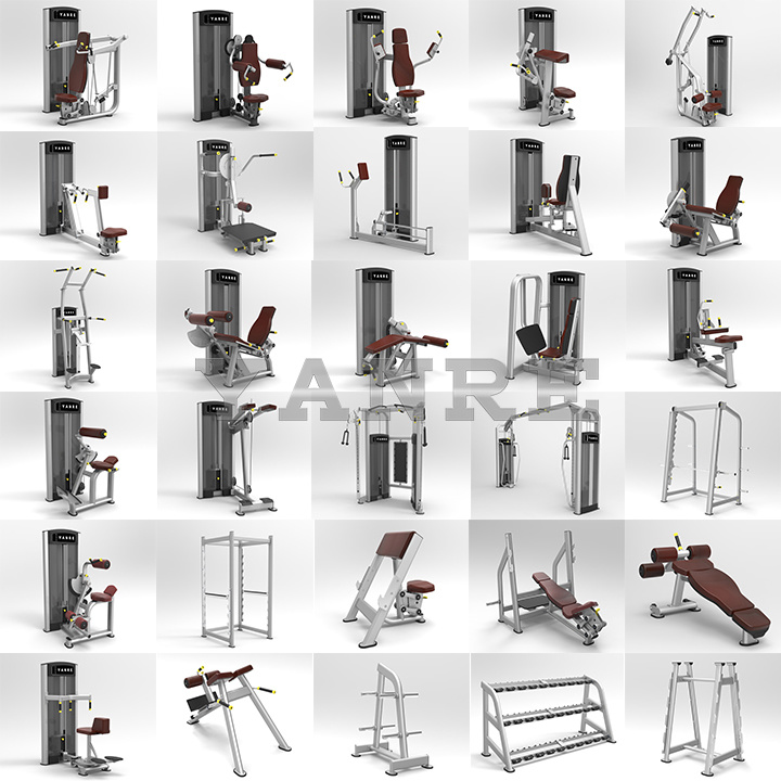 Commercial Fitness, Gym Equipment, Selectorized Machine, Smith Machine