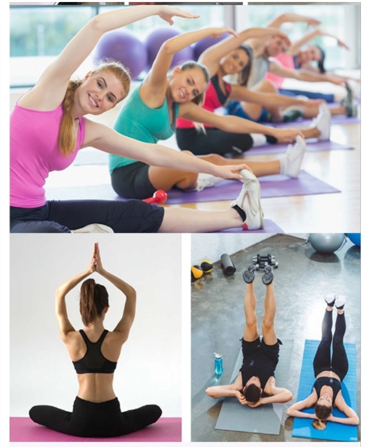 Eco-Friendly Non Slip Exercises Folding Yoga Mat Pilates and Floor&#160; Exercise Mat