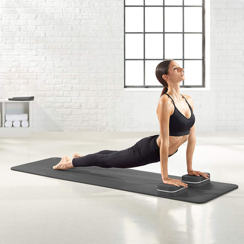 Non Slip Rubber Yoga Mats for Yoga, Pilates and Floor Exercises