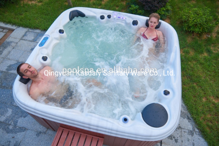 Wholesale Acrylic Whirlpool Outdoor SPA Hot Tub with 5 Seats
