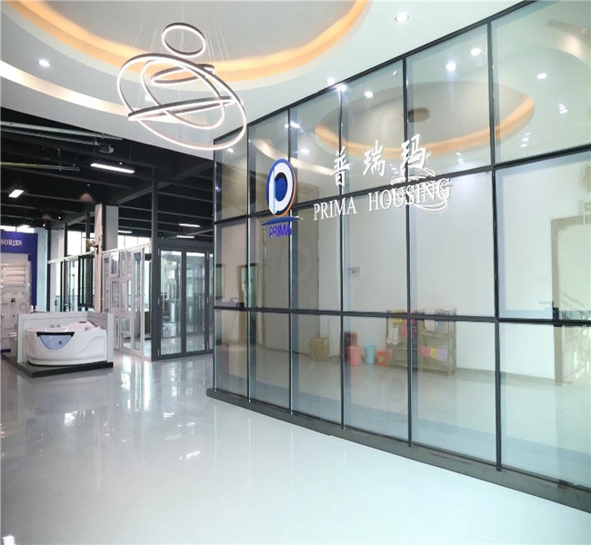 Customized Aluminum Glass Railing Systems with U Channel Frameless Glass Railing