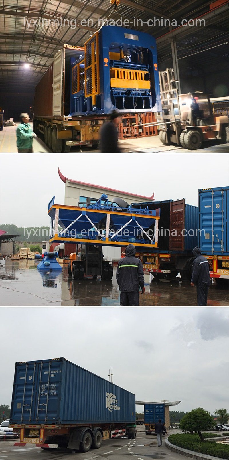 Building Material Qt10-15 Curved Block Forming Machine for Brick Production Line