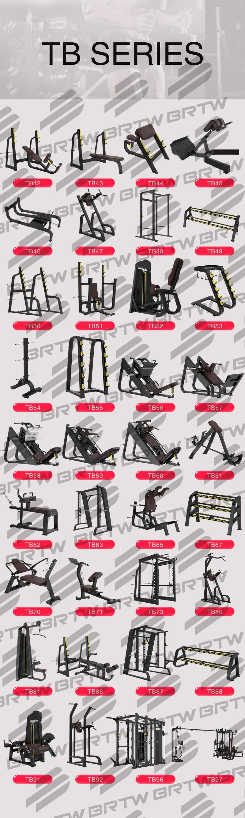 Ce Certificated Gym Used Smith Machine Commercial Fitness Equipment