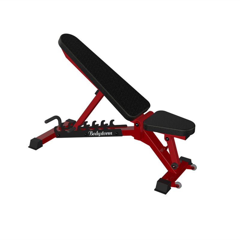 Sports Equipment Commercial Fitness Plate Loaded Hammer Strength Adjustable Bench