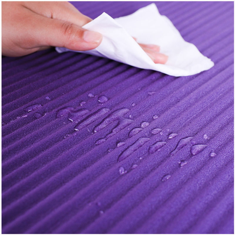 Natural Rubber Eco Friendly 15mm Thick Mat Custom Printed Yoga Mat TPE Exercises