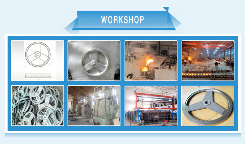 Custom OEM Cast Iron/Cast Steel Flywheel for Gym Spinning