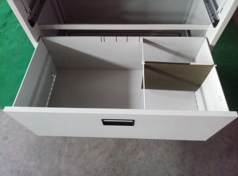 Elegant Design Full Suspension Metal Office Lateral Filing Steel Cabinet Hanging or Interior File Folders