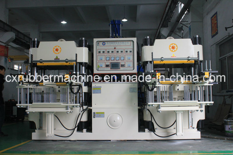 Automatic Double Station Rubber Vulcanizing Press Machine (two station)