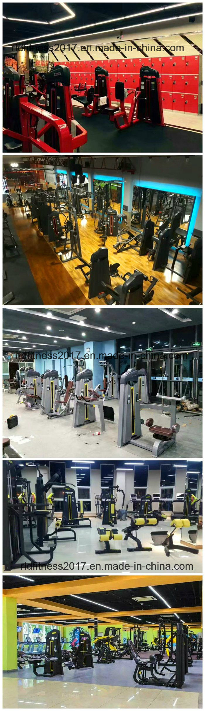 Fitness Equipment Using Gym Long Low Row, Club Exercise Sports Machine