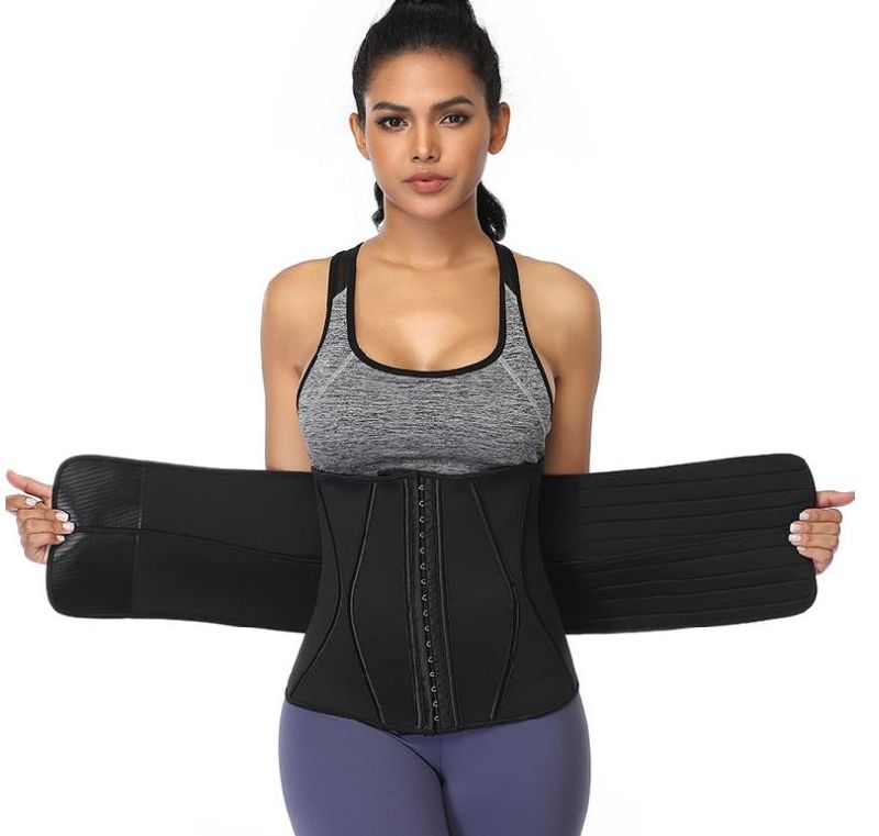 Waist Trainer Slimming Belly Belt Neoprene Sauna Sweat Band Tummy Control Waist Trainer Corset