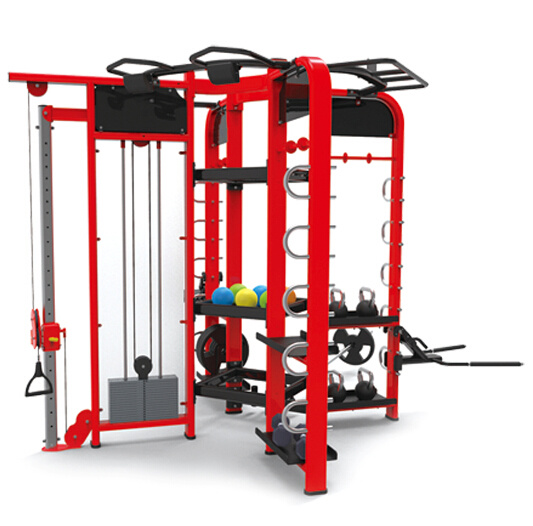 Commercial 6 Station Multi Function Gym Equipment