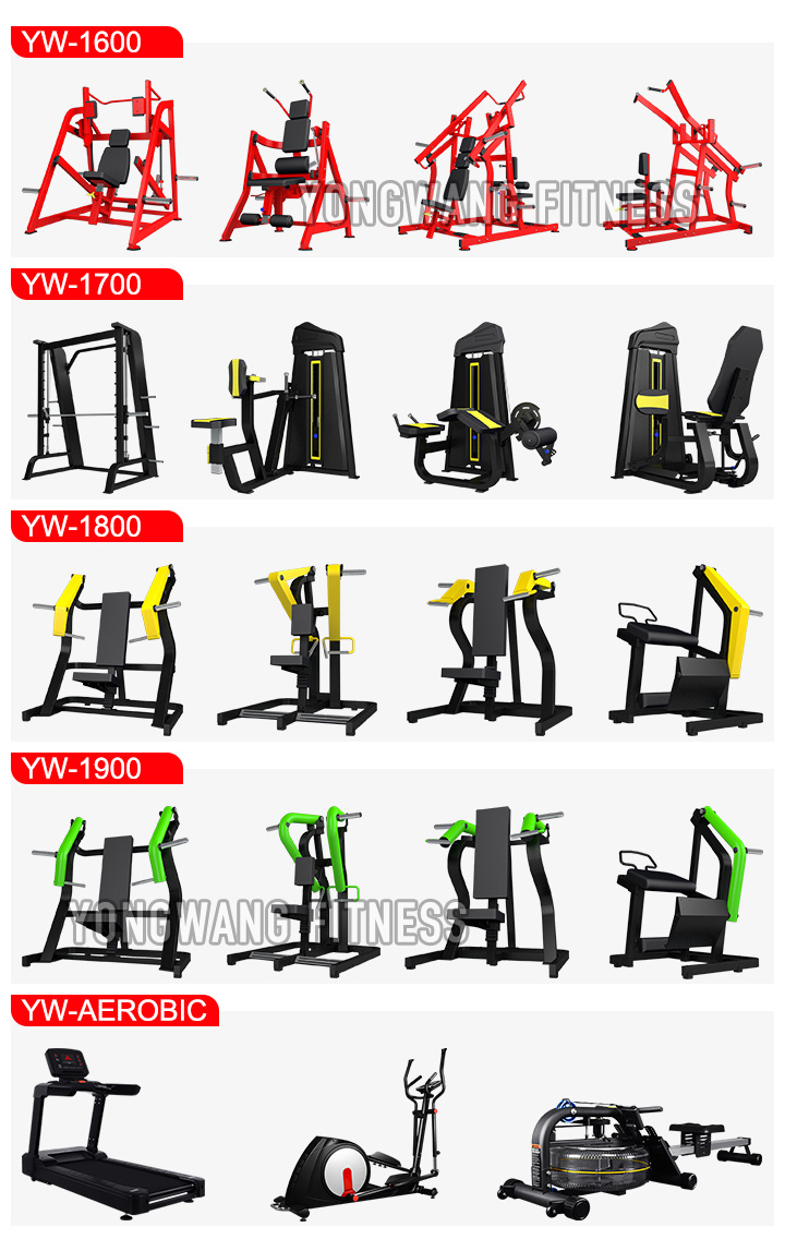 Integrated Gym Trainer Commercial Plate Loaded Chest Press Machine