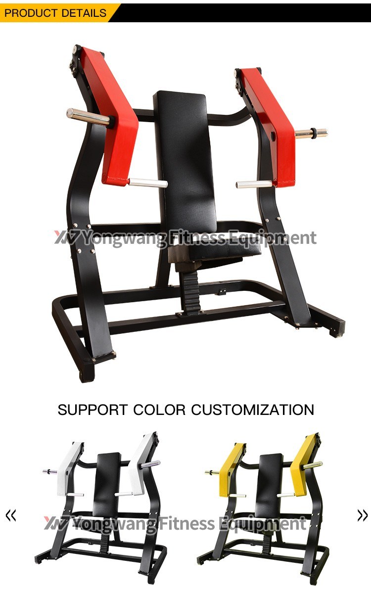 Integrated Gym Trainer Commercial Plate Loaded Chest Press Machine