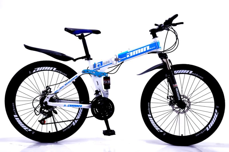 Carbon 26 Inch Folding Bike Sport Mountain Bicycle