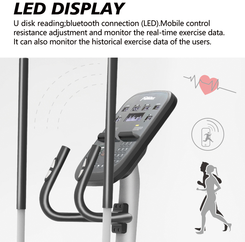 Wholesale Factory Supply Gym Equipment Commercial Cross Trainer Elliptical Trainer