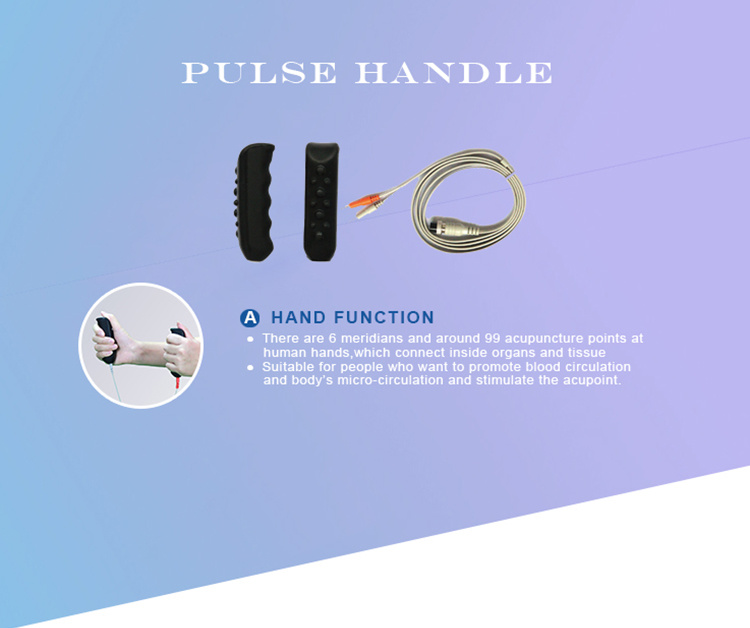 Electric Pulse Waist Buttock Hand Feet Stimulator Blood Circulation Machine