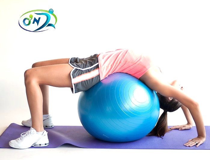 Ont-S44 Popular Gym Accessories Anti-Burst/Eco Friendly Exercises Ball for Yoga Exercises