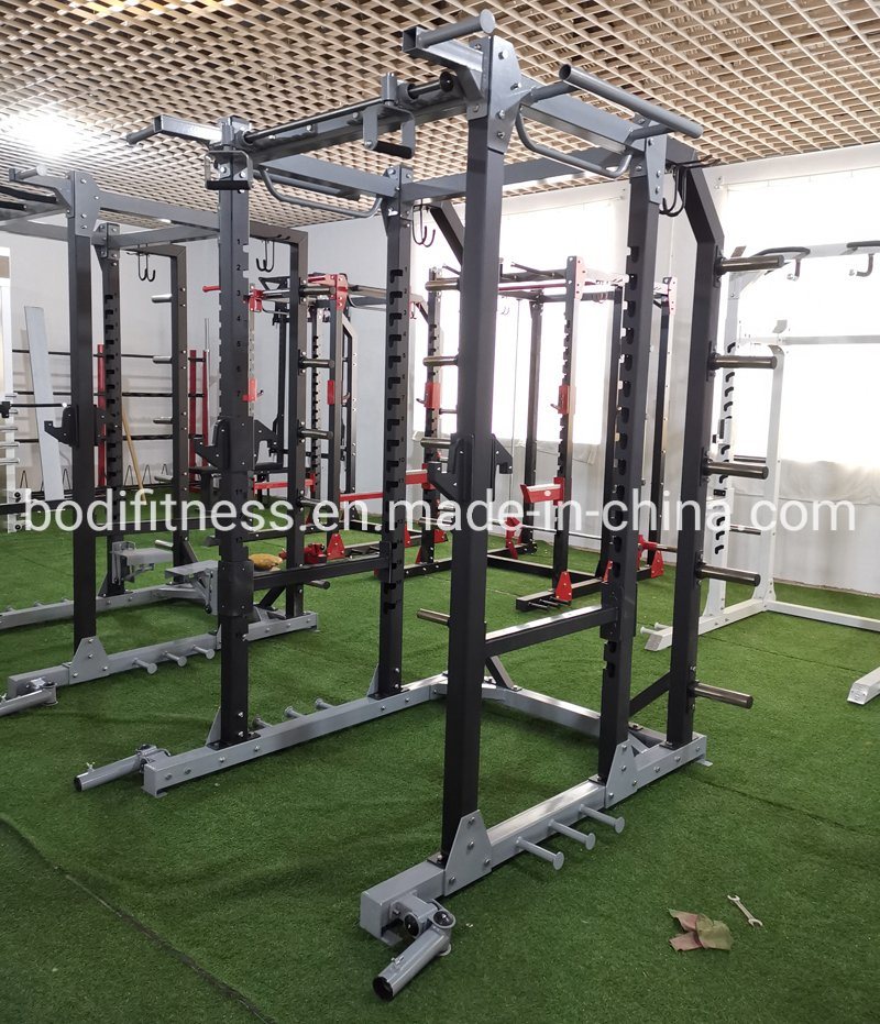 Commercial Gym Fitness Equipment Multi Functional Trainer Smith Machine Power Rack