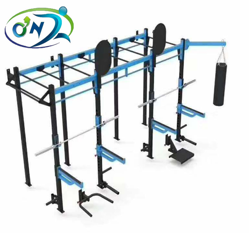 Ont-R28 Cross Fit Rack Commercial Gym Fitness Multi Functional Trainer Custom Free Standing Power Rigs Wall Mounted Power Crossfit Rig