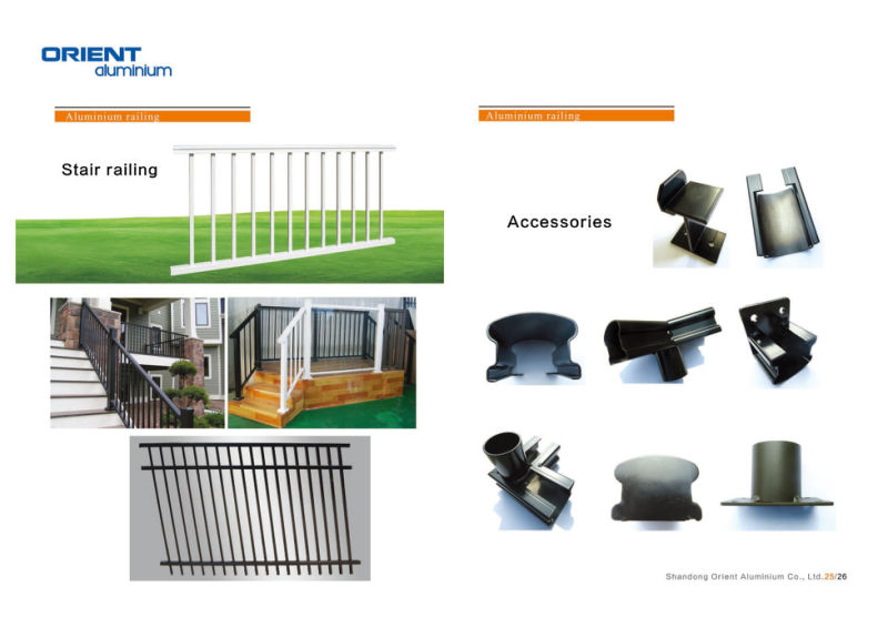 Adjustable Stair Railing Aluminium China Factory Sale